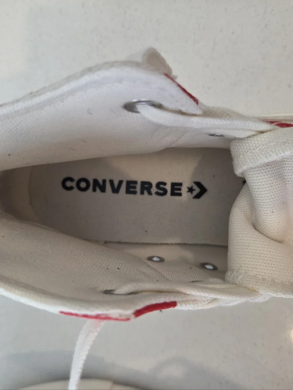 Converse All Stars worn like